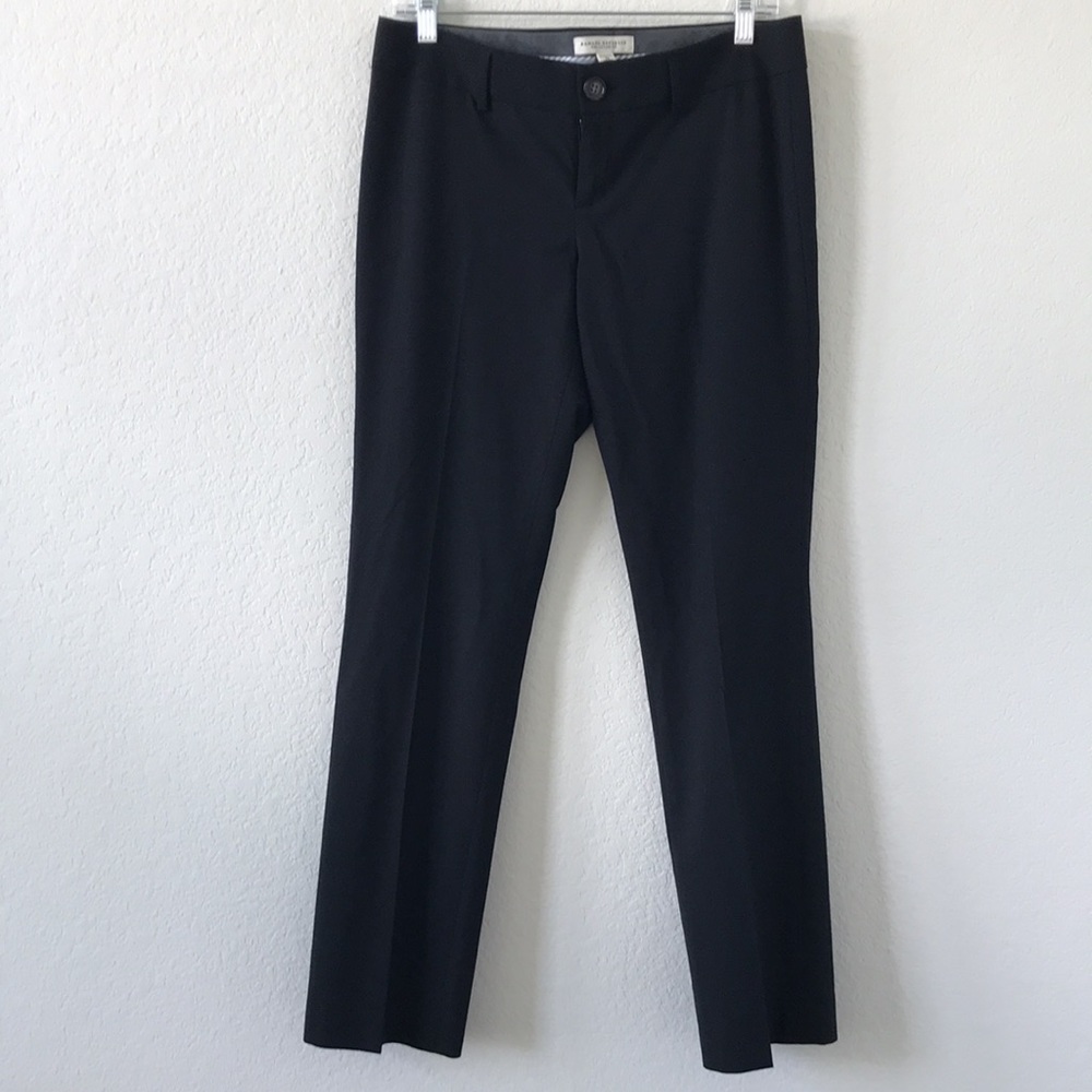 Womens Banana Republic Straight Leg Suit Pants 4P